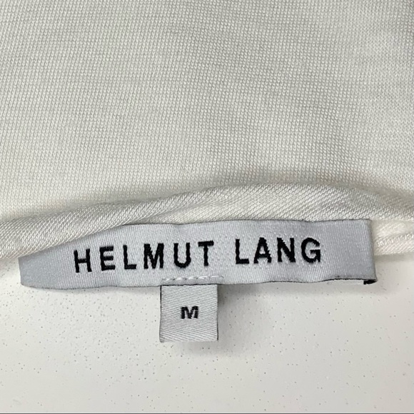 HELMUT LANG WHITE DOLMAN DRESS-SHIRT - Picture 6 of 11